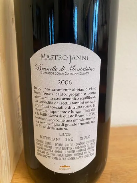 2006 Mastrojanni, Brunello di Montalcino - Toscane DOCG - 1 Magnum (1,5 L)