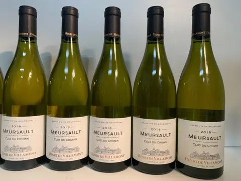 2018 Meursault Clos du Cromin - Henri de Villamont - Bourgogne - 6 Flessen (0.75 liter)