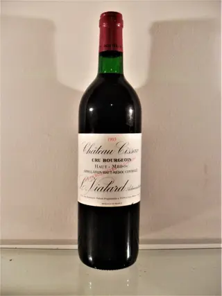1993 Cháteau Cissac - Haut-Médoc Cru Bourgeois - 12 Flessen (0.75 liter)