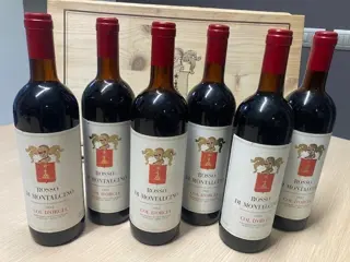 1992 Col d'Orcia, Rosso di Montalcino - Toscane - 6 Flessen (0.75 liter)