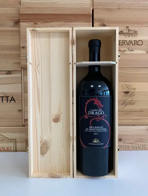 2017 Castiglion del Bosco "Campo del Drago" - Brunello di Montalcino - 1 Dubbele Magnum/Jerobeam (3.0 L)