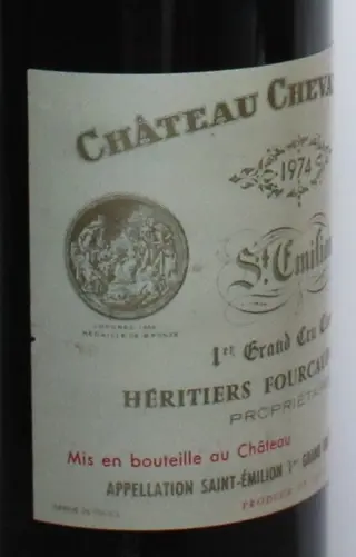 1974 Chateau Cheval Blanc - Saint-Emilion 1er Grand Cru Classé A - 1 Fles (0.73L)