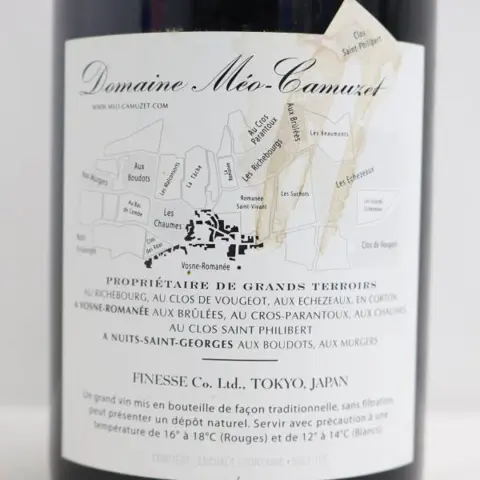 2000 Echezeaux Grand Cru "Les Rouges du Bas" - Domaine Méo Camuzet - 1 Fles (0,75 liter)