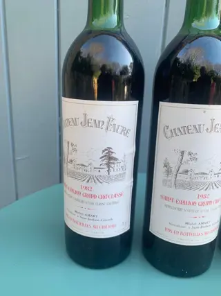 1982 Chateau Jean Faure - Saint-Emilion Grand Cru Classé - 3 Flessen (0.75 liter)