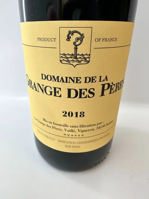2018 Domaine de la Grange des Pères - Languedoc, IGP Pays d'Herault - 1 Fles (0,75 liter)