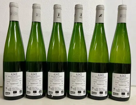 2015 Vincent Fleith Riesling - Elzas - 12 Flessen (0.75 liter)