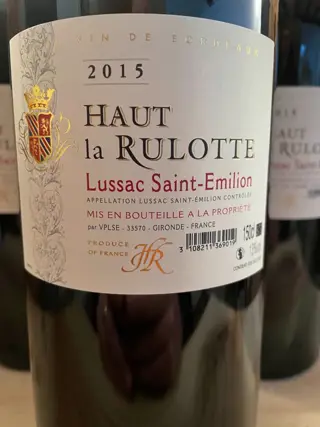 2015 Château Haut la Rulotte - Haut-Médoc, Saint-Emilion - 6 Magnums (1.5L)