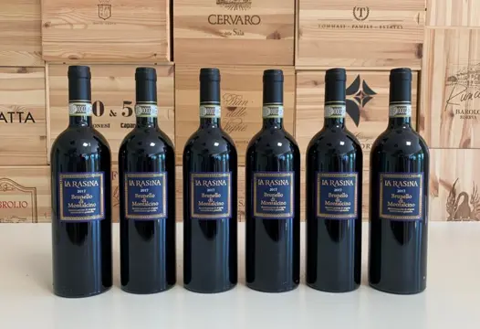 2017 La Rasina - Brunello di Montalcino - 6 Flessen (0.75 liter)