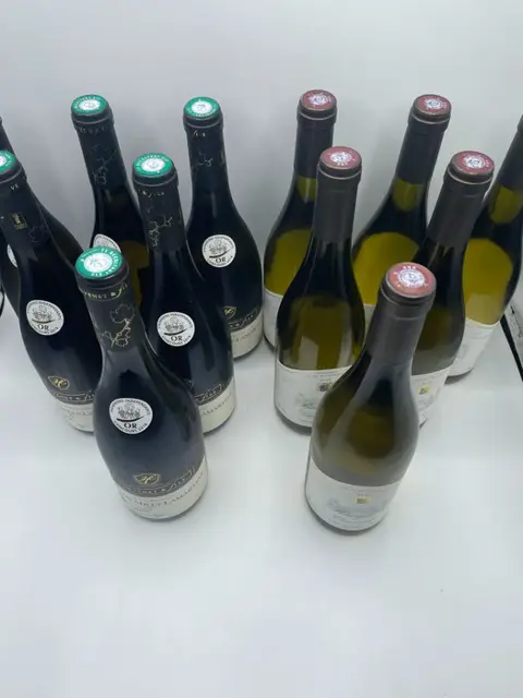 2019 x 6 Bourgogne Chardonnay Les domaines de la Tassée d'Or - 2016 x 6 Macon Milly La Martine - Bourgondië Thevenet & Fils - 12 Fles (0,75 liter)