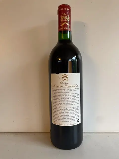 1992 Château Mouton Rothschild - Pauillac 1er Grand Cru Classé - 1 Fles (0,75 liter)
