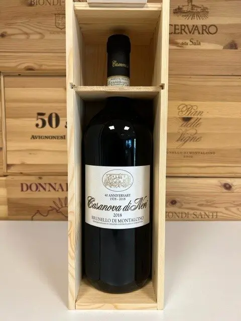 2018 Casanova di Neri - Brunello di Montalcino 40° Anniversary (1978-2018) - 1 Magnum (1,5 L)