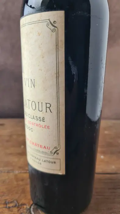 1949 Chateau Latour - Pauillac 1er Grand Cru Classé - 1 Fles (0,75 liter)