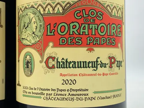 2020 Clos de L'Oratoire des Papes - Châteauneuf-du-Pape - 2 Magnums (1.5L)