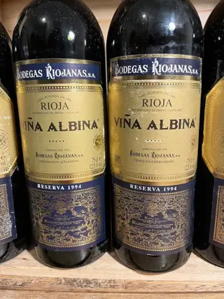 1994 Bodegas Riojanas, Viña Albina (Centenary Edition) - Rioja Reserva - 12 Flessen (0.75 liter)