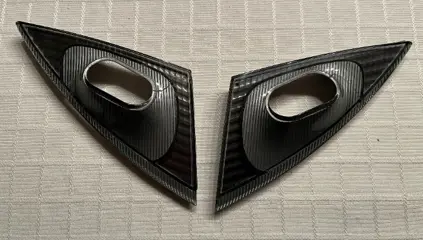 Porsche 996 / boxster afdekkapjes voor de koplampsproeirs