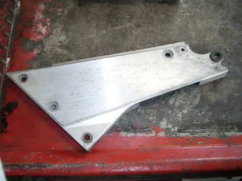 Cowl left rear Honda CB 1 1989 - 1991