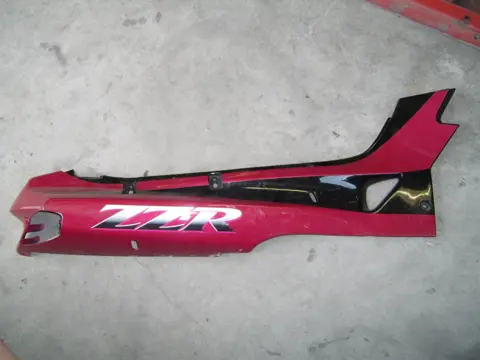 Cowl rear right Kawasaki ZZR 600 1990 - 1992