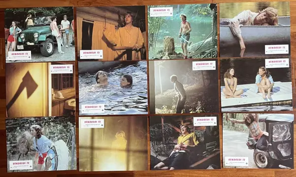VRIJDAG   DE   13de     lobbycard set.