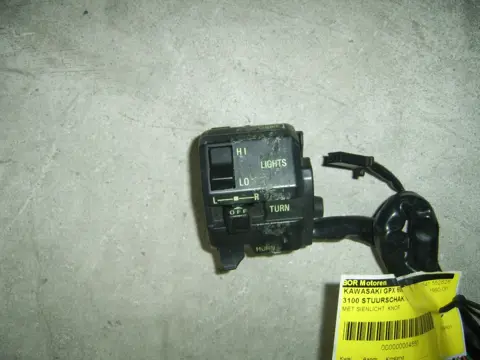 Handlebar switch assy left Kawasaki GPX 600 1988 - 1994