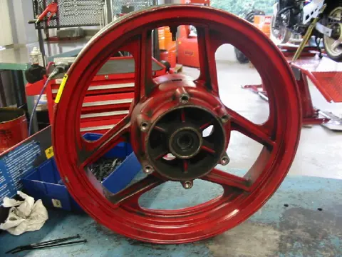 Rear wheel Kawasaki GPX 600 1988 - 1994
