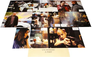 A MAN APART lobbycard set.