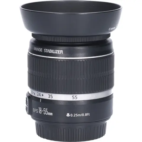 Tweedehands Canon EF-s 18-55mm f/3.5-5.6 IS CM1468