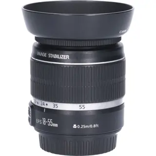 Tweedehands Canon EF-s 18-55mm f/3.5-5.6 IS CM1468