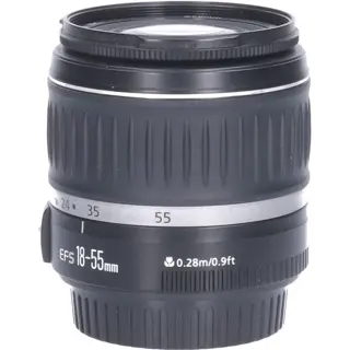 Tweedehands Canon EF-S 18-55mm f/3.5-5.6 DC II CM1743