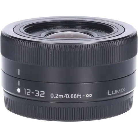 Tweedehands Panasonic Lumix G Vario 12-32mm f/3.5-5.6 ASPH - Zwart CM1456