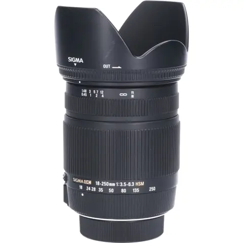 Tweedehands Sigma 18-250mm f/3.5-6.3 DC OS HSM Nikon CM1954