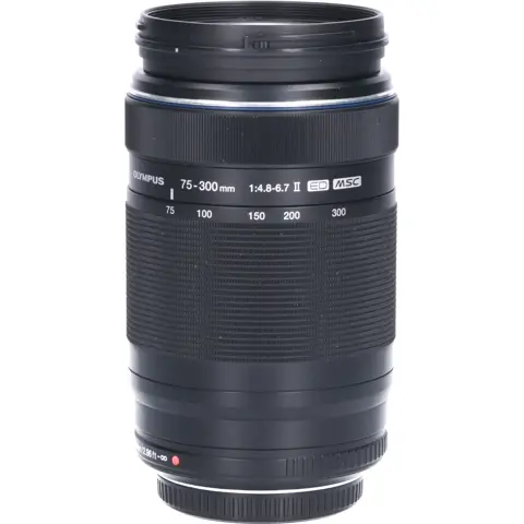 Tweedehands Olympus M.Zuiko Digital ED 75-300mm f/4.8-6.7 II - Zwart CM1271