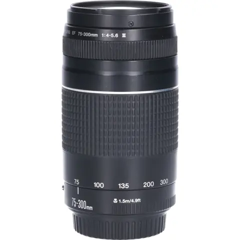 Tweedehands Canon EF 75-300mm f/4.0-5.6 III DC CM1148