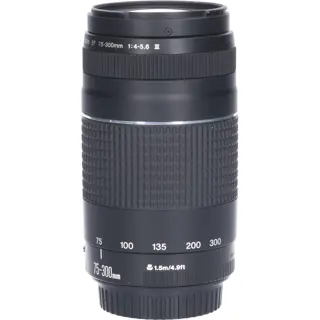 Tweedehands Canon EF 75-300mm f/4.0-5.6 III DC CM1673