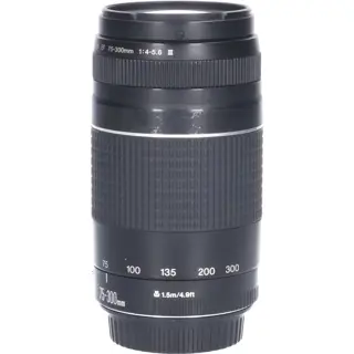 Tweedehands Canon EF 75-300mm f/4.0-5.6 III DC CM1176