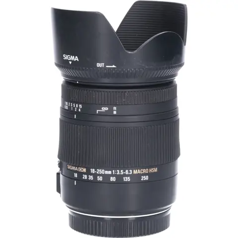 Tweedehands Sigma 18-250mm f/3.5-6.3 DC OS HSM Macro Canon CM1528