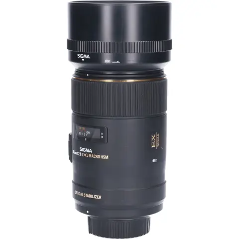 Tweedehands Sigma 105mm f/2.8 EX DG OS HSM Macro Nikon CM1041