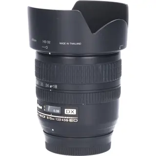 Tweedehands Nikon 18-70mm f/3.5-4.5G ED DX CM1883