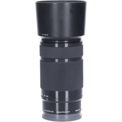 Tweedehands Sony 55-210mm f/4.5-6.3 OSS E-mount Zwart CM1812