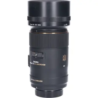 Tweedehands Sigma 105mm f/2.8 EX DG OS HSM Macro Nikon CM2153