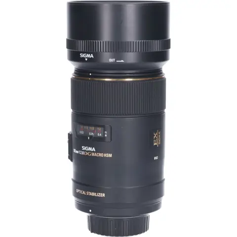 Tweedehands Sigma 105mm f/2.8 EX DG OS HSM Macro Nikon CM2110