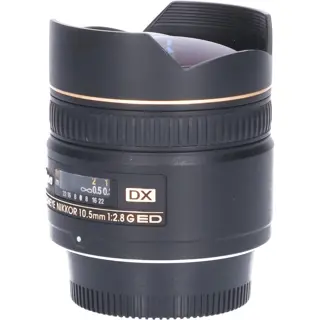 Tweedehands Nikon AF 10.5mm f/2.8 ED DX CM0531