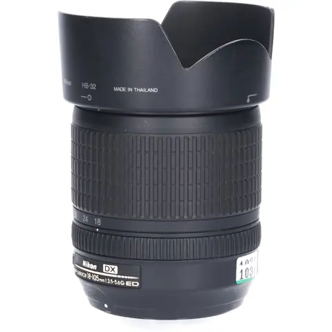 Tweedehands Nikon AF-S 18-105mm f/3.5-5.6G VR DX CM1034