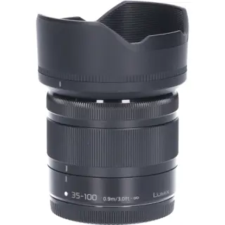 Tweedehands Panasonic Lumix G Vario 35-100mm f/4.0-5.6 ASPH Mega OIS - Zwart CM1750