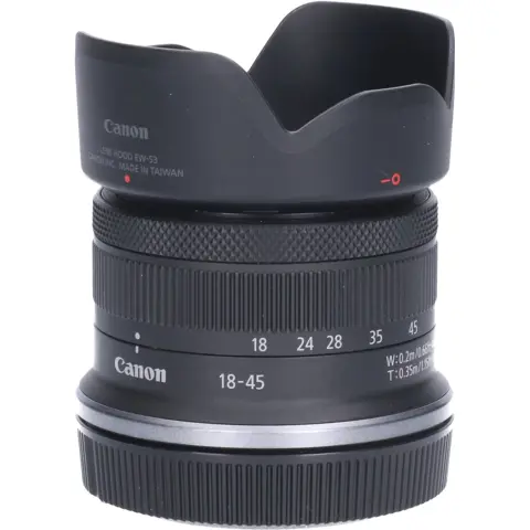 Tweedehands Canon RF-S 18-45mm f/4.5-6.3 IS STM CM1126