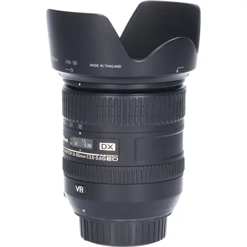 Tweedehands Nikon AF-S 16-85mm f/3.5-5.6G ED VR DX CM1481