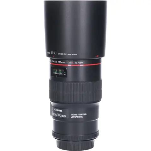 Tweedehands Canon EF 100mm f/2.8L IS Macro USM CM1403