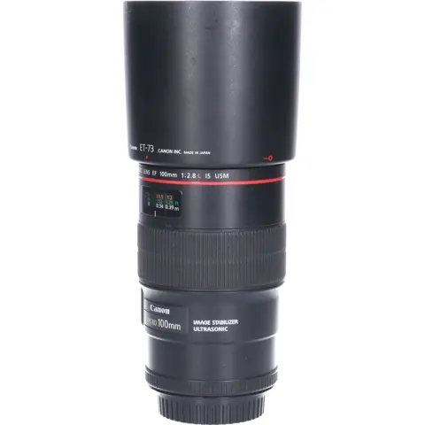 Tweedehands Canon EF 100mm f/2.8L IS Macro USM CM1981
