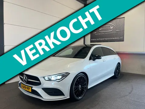 Mercedes-Benz CLA-klasse Shooting Brake 250 4MATIC AMG Edition 1 OrangeArt, Pano, Virtual Cockpit, S