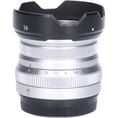 Tweedehands Fujifilm XF 16mm f/2.8 R WR silver CM1046