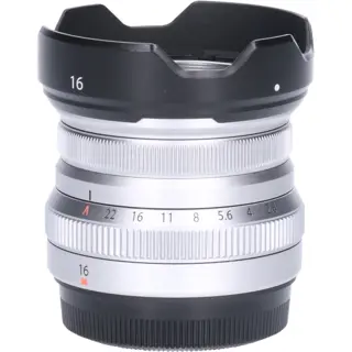 Tweedehands Fujifilm XF 16mm f/2.8 R WR silver CM1046